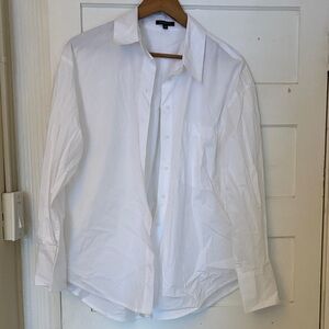 Dynamite Crisp White Blouse
